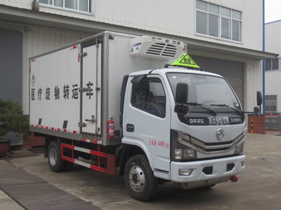 國(guó)六東風(fēng)多利卡藍(lán)牌醫(yī)療廢物轉(zhuǎn)運(yùn)車(chē)
