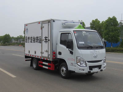 國(guó)六躍進(jìn)福運(yùn)汽油醫(yī)療廢物轉(zhuǎn)運(yùn)車(chē)