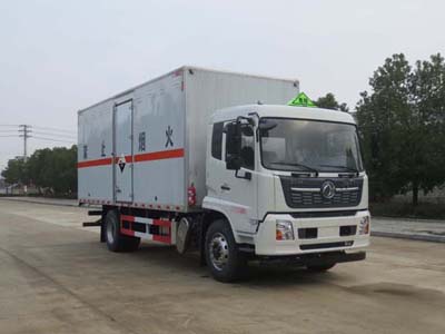 國(guó)六東風(fēng)天錦腐蝕性物品廂式運(yùn)輸車(chē)